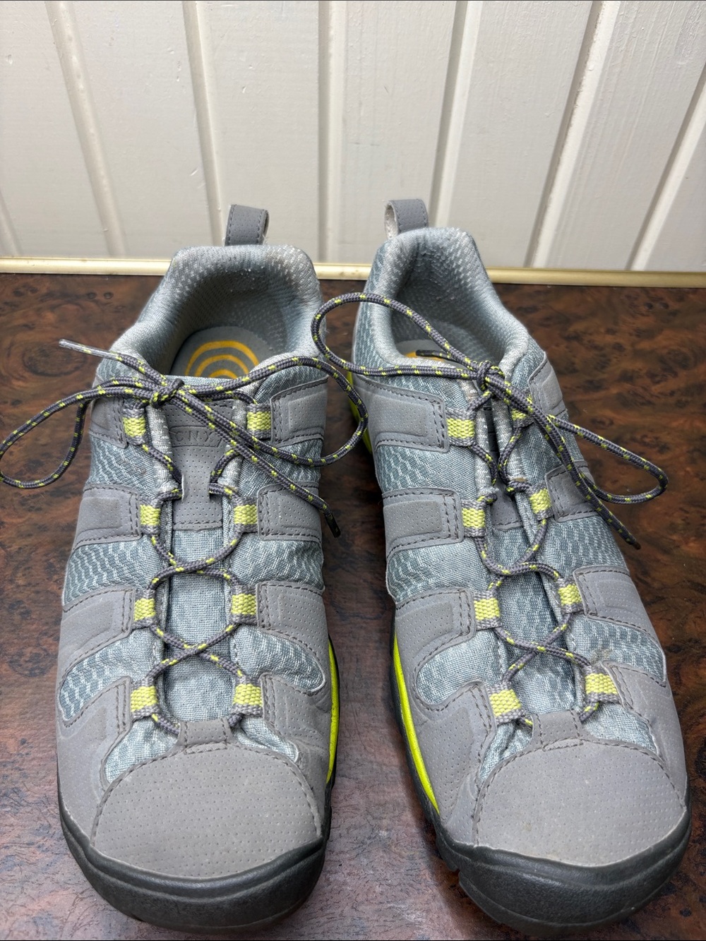 Keen Haven CNX Trail Sneaker Hiking Shoe Gray Green 1008712 Womens 10 - Picture 2 of 8